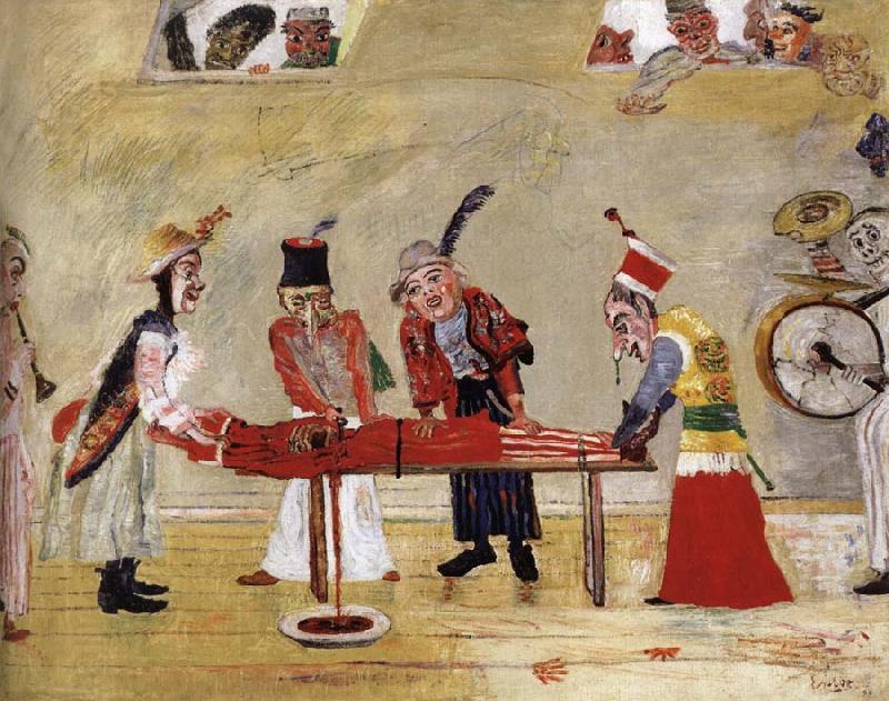 James Ensor The Assassination oil painting picture